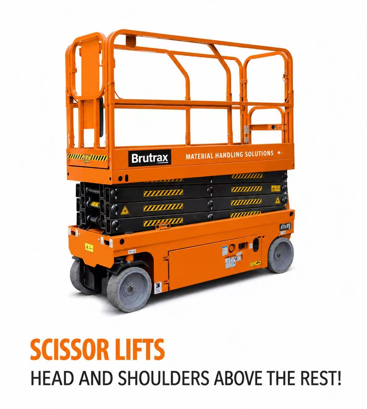 Blutrax electric scissor lift